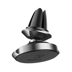 Magnetic car holder for the phone on the air checkered checkered black
