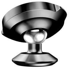 Punho de carro magnético para uma placa de telefone preto