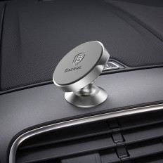 Punho de carro magnético para uma placa de telefone preto