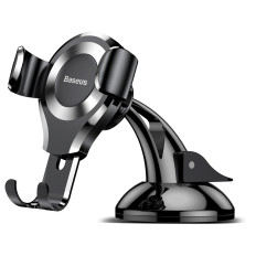 Gravitationell bilhållare till telefonen på fönstret. Distributionsbyrå. Oscculum silver