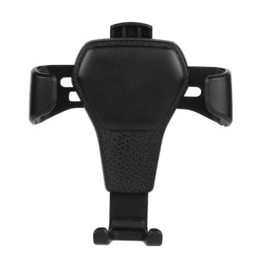 Bilholder for gravitasjonstelefon med ventilasjonsspireringsbilholder H01 svart