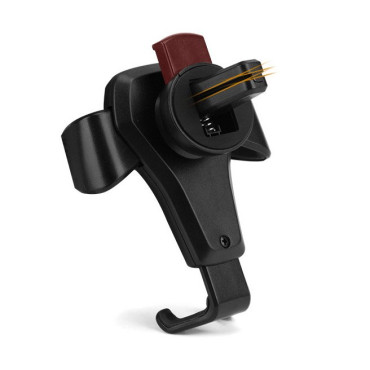 Bilholder for gravitasjonstelefon med ventilasjonsspireringsbilholder H01 svart