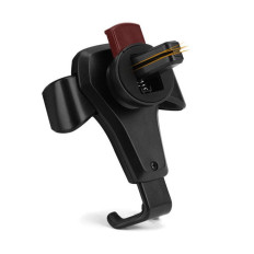 Bilholder for gravitasjonstelefon med ventilasjonsspireringsbilholder H01 svart