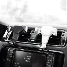 Titulaire de voiture pour téléphone gravitationnel avec porte-voiture Ventilation H01 Noir