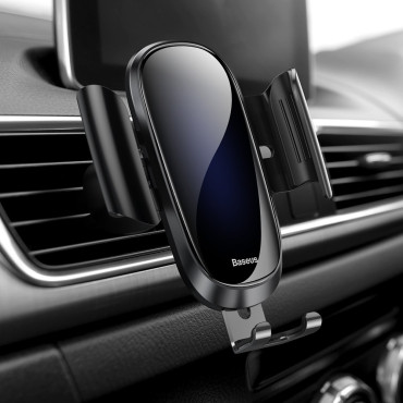 Porte-voiture gravitationnel pour une chaîne sur un vérificateur de ventilation