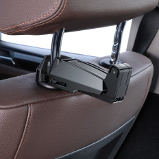 Porte-cintre de voiture sur le téléphone 4.0 '' - 6.5 '' sur l'appui-tête noir