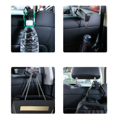 Porte-cintre de voiture sur le téléphone 4.0 '' - 6.5 '' sur l'appui-tête noir