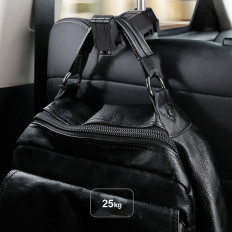 Auto Hangerhouder op telefoon 4.0 '' - 6.5 '' op de zwarte hoofdsteun