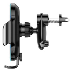 Automatischer elektrischer Autohalter Wireless-Ladegerät Qi 15W schwarz