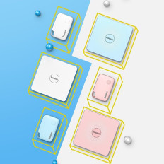 T2 Keychain Mini Wireless Locator Lai atslēgas un citi vienumi White