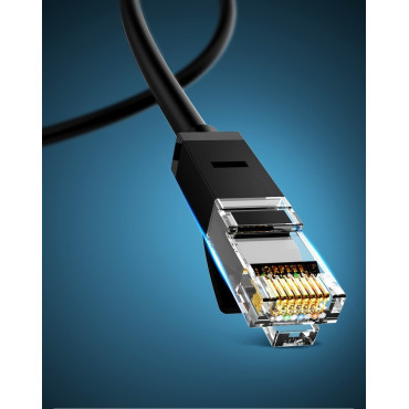 Patchcord kabeļu tīkla kabelis Ethernet RJ45 CAT 6 UTP 1000Mbps 2m