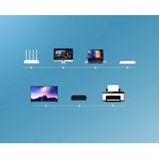 Cable PatchCord Cable Ethernet RJ45 CAT 6 UTP 1000Mbps 3M