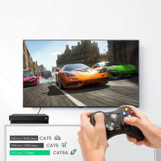 Patchcord Cable Network Cable Ethernet RJ45 CAT 6A UTP 1000 Mbps 2m