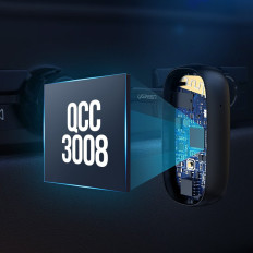 Bluetooth-äänivastaanotin 5.0 AUX AUX AUX AUX APTX, APTX LL Mini Jack Musta