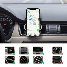 Auto gravitācijas rokturis melnajā tālrunī
