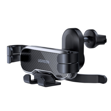 Car gravity handle on a black phone
