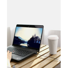 Cabo de rede de patchcord plana Ethernet RJ45 Cat 6 UTP 1000 Mbps 1m