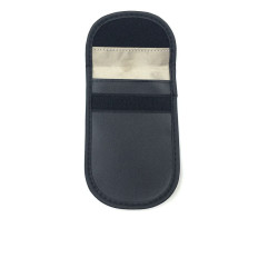 Caso anti-roubo para chaves de carro Faradaya 14x10cm preto