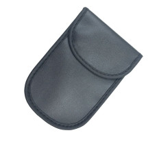 Caso anti-roubo para chaves de carro Faradaya 14x10cm preto