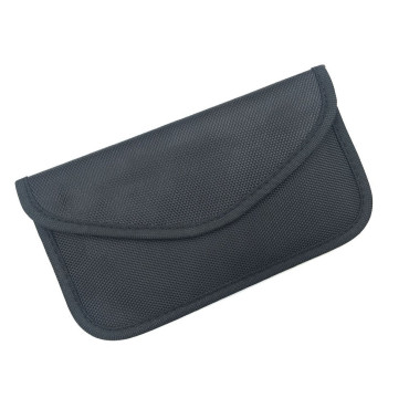 Caso antifurto per chiavi auto Faradaya 20x11cm nero