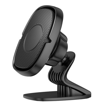 Suporte de carro magnético colado auto-adesivo para a placa de telefone preta