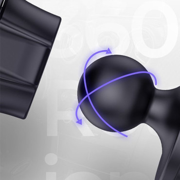 Self-adhesive glued magnetic car holder for black telephone board