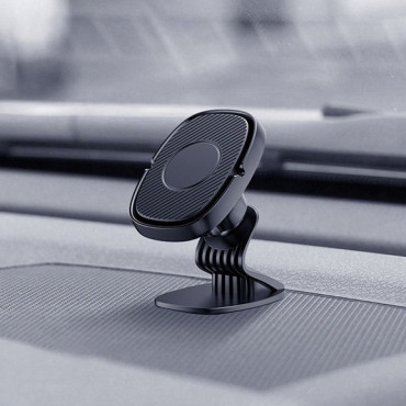 Self-adhesive glued magnetic car holder for black telephone board