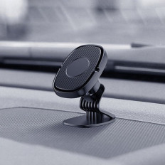 Suporte de carro magnético colado auto-adesivo para a placa de telefone preta