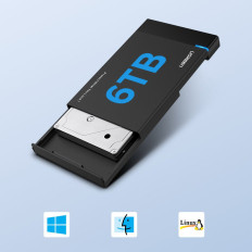HDD SSD HDD-diskhus SATA 2,5 '' USB 3.2 Gen 1