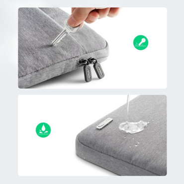 Sac d'ordinateur portable 13 '' gris