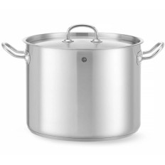 Pot visoke kuhinjske linije s pokrovom 13,5 litra. 280 x 220 h - Hendi 837405
