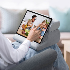Folding Tablet Tablet Phone Gray Velour