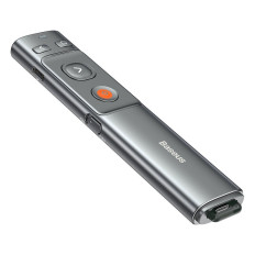 Piloto do indicador a laser para a apresentação do PC com uma bateria de ponto laranja embutida