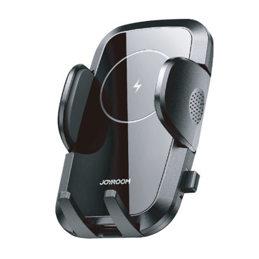 Biljustert telefonholder Qi 15W svart lader