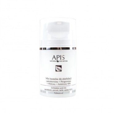 Apis mix of acids 40% lacto. + proro. + milk. + azel, 50ml — front view