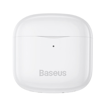 Brezžični Bluetooth 5,0 TWS slušalko, odporno na uho, IP64 E3 bela