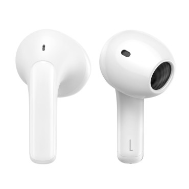 Brezžični Bluetooth 5,0 TWS slušalko, odporno na uho, IP64 E3 bela