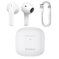 Brezžični Bluetooth 5,0 TWS slušalko, odporno na uho, IP64 E3 bela