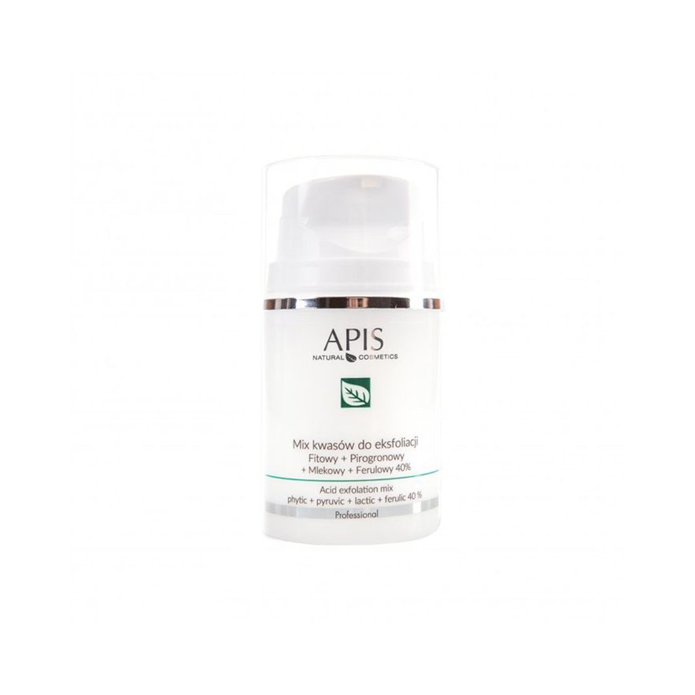 Apis mešanica kislin 40 %, fitinska + piruvična + mlečna + ferulična 50ml — sprednji pogled