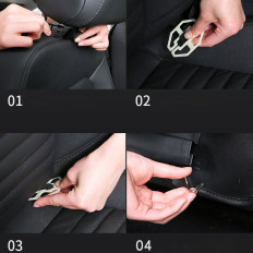 Organizator za avto na sedeži Seat Seat Beige stol