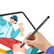 Estilo de caneta passiva para tablet preto de smartphone