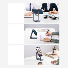 Stand de pliage Sous-trépied Smartphone sur le téléphone gris