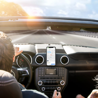 Magnetwagenhalter für selbstklebendes Telefon für schwarze Dashboard