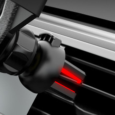 Držák gravitačního automobilu pro smartphone kostkovaný stříbrný