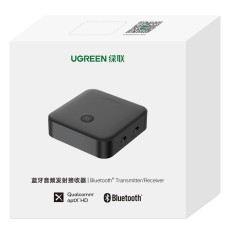 2IN1-sändare + Mottagare Bluetooth 5.0 för svart musik