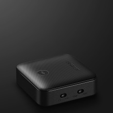 2IN1-sändare + Mottagare Bluetooth 5.0 för svart musik