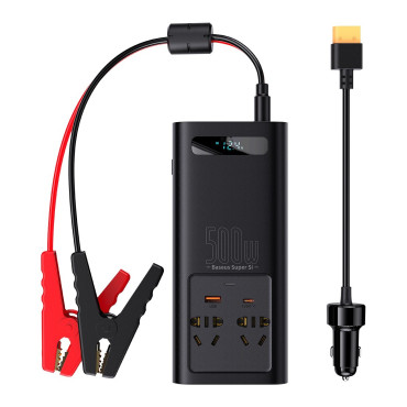 Auto 12V prúdový konvertor pre 230V 500W EU a CN