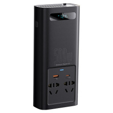Car 12V Trenutni pretvornik za 230V 500W EU in KN