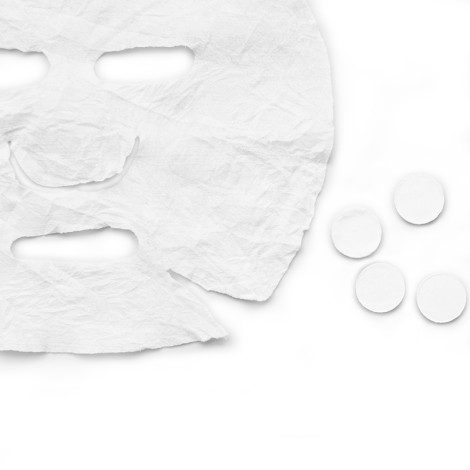 Engångsmask i komprimerad non-woven material, 10 stycken