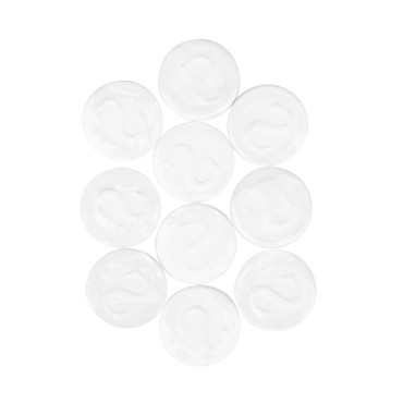 Mascarilla comprimida desechable de tejido no tejido 10 unidades — vista superior